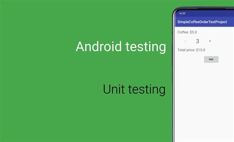 Testing Android Studio